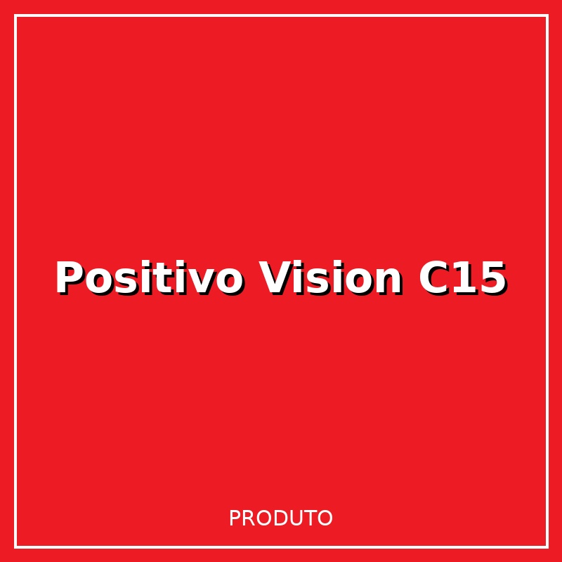 Notebook Positivo Vision C15 Intel Celeron 4GB 128GB Windows 11