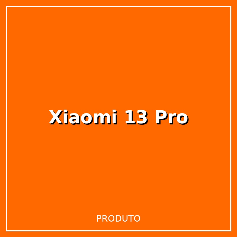 Xiaomi 13 Pro 5G 256GB 12GB RAM Ceramic Black